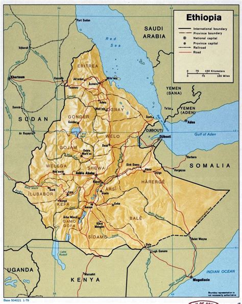 Map of Ethiopia Regions: 30 Old and New Ethiopian Maps You Have to See ...