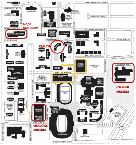 Smu Campus Map