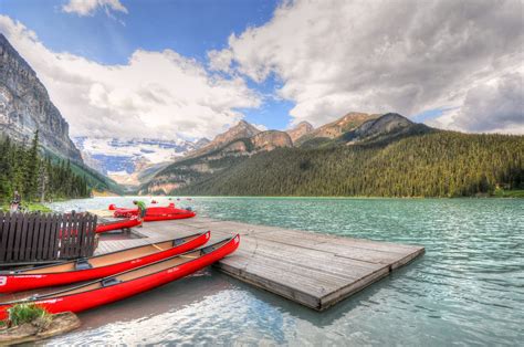 #789959 Lake Louise, Canada, Lake, Parks, Mountains, Boats, Scenery ...