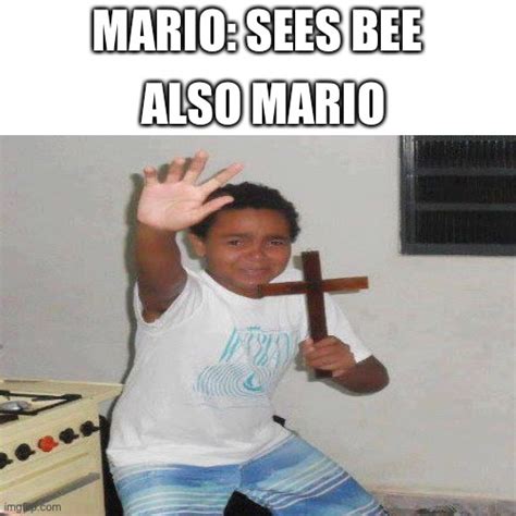 Mario when sees be - Imgflip