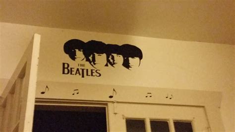 Beatles wall graphic | Vinyl decor, Custom vinyl, Custom vinyl decal