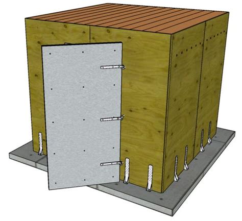 Tornado Shelter: Anchoring the Shelter | US Forest Service Research and ...