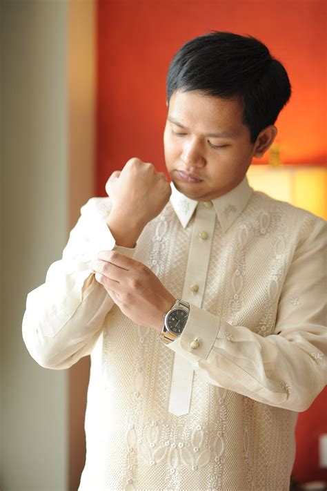 Barong tagalog wedding, Barong tagalog, Barong