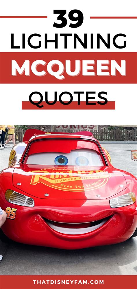 40 Lightning McQueen Quotes That'll Have You Zipping Around The Track ...