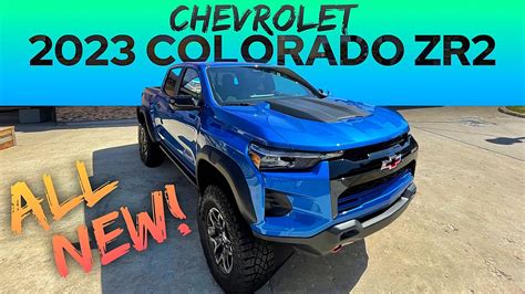 FIRST LOOK at the all new 2023 Chevrolet Colorado ZR2! - YouTube