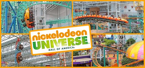 Nickelodeon Universe Mall of America Roller Coasters Reviewed - Coaster101