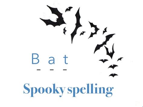 Spooky Spelling Free Games online for kids in Pre-K by Ann Cherner