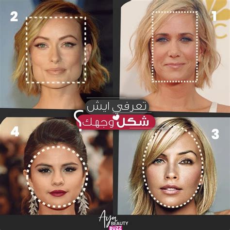 Face Shapes أشكال الوجه | Face shapes, Face, Beauty