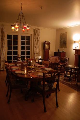 Dining Table Set for dinner | A small goodbye dinner with my… | Flickr