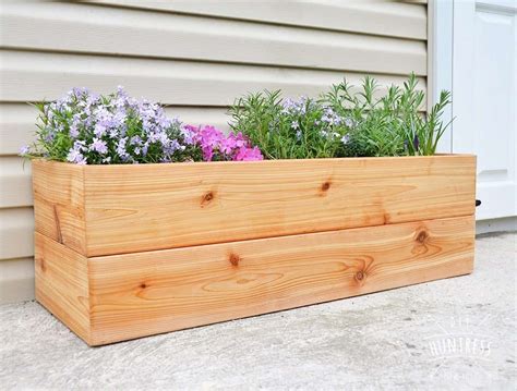 14 DIY Planter Box Plans for Free