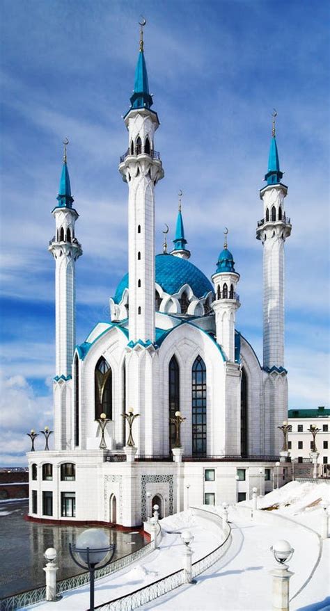 Qolsharif Mosque in Kazan Kremlin Stock Image - Image of historical, russia: 12844135