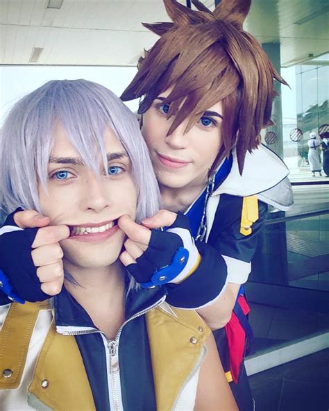 Sora and Riku Cosplay, Smile! by hakucosplay on DeviantArt