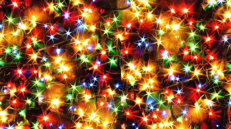 Colorful Decoration Lights 4K HD Christmas Wallpapers | HD Wallpapers | ID #53539