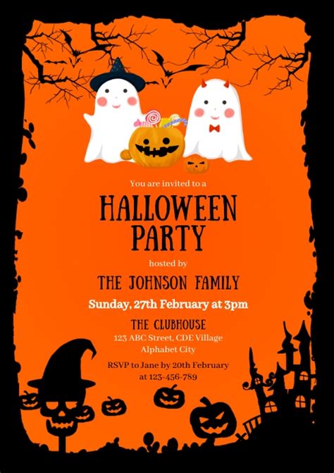 Halloween Party Template | PosterMyWall