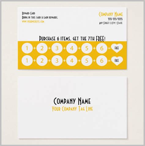 13+ Restaurant Punch Card Designs & Templates - PSD, AI