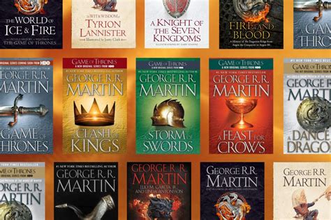 George R.R. Martin Books in Order | Game of Thrones - G&T