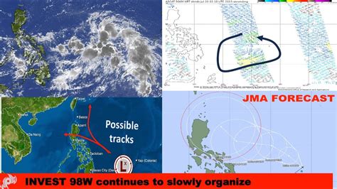 FORECAST Track for new developing tropical Egay / Doksuri - YouTube