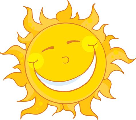 Sunshine Happy Sun Clipart