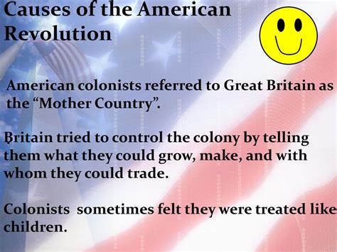 Causes of the American Revolution - ppt download