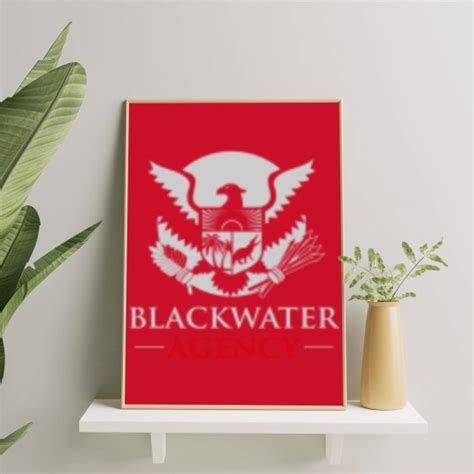 New Blackwater Academi Black Water Logo Elite Training Double sided ...