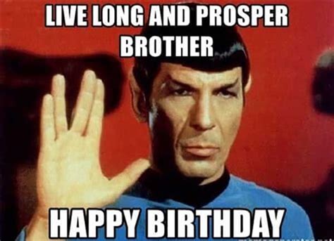 Spock Happy Birthday Quote - ShortQuotes.cc