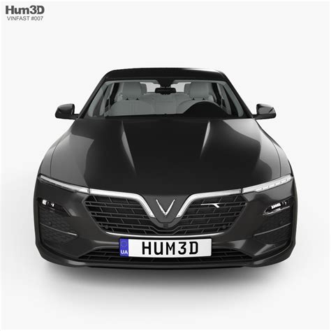 VinFast LUX A2-0 Turbo with HQ interior 2022 3D model - Vehicles on Hum3D