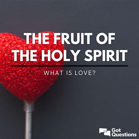 Fruit Of The Spirit Love