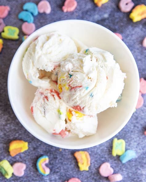 Lucky Charms Cereal Milk Ice Cream – Like Mother, Like Daughter