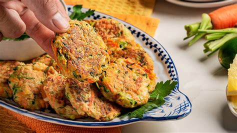 How To Make Zucchini Carrot Fritters - Easy Appetizer Recipe! - YouTube