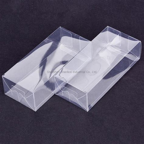 Wholesale Hard Clear Recyclable Folding Plastic PVC Packaging Boxes ...