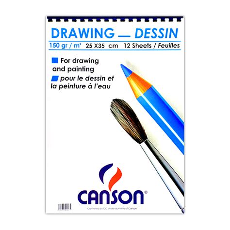 Canson Sketchbook 12 Sheets 150 gsm White B4 – Bayan eShop