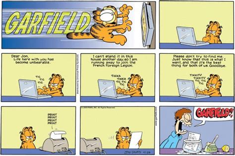 Garfield | Hernandi's Blog in 2023 | Garfield comics, Garfield and odie ...