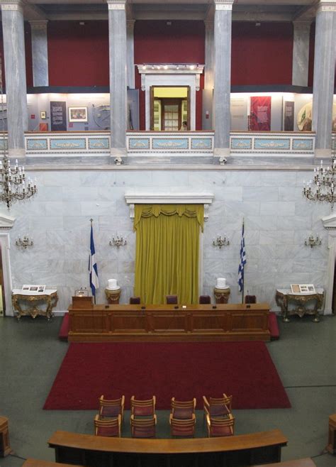 Hellenic (historic) Parliament Room | National Historical Mu… | Flickr