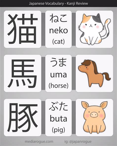 Cat in Japanese Word