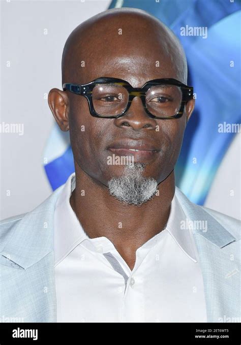 Djimon Hounsou arrives at the Warner Bros Pictures' "Aquaman" Los ...