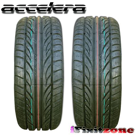 2 Accelera Alpha 225/60R15 96V All Season High Performance Tires 225/60/15 New | eBay