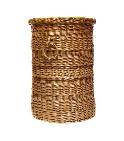 Premium Photo | Wooden basket isolated