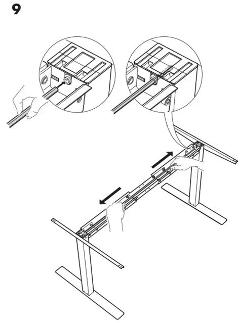 IKEA SKARSTA Desk Sit/Stand Manual - ItsManual