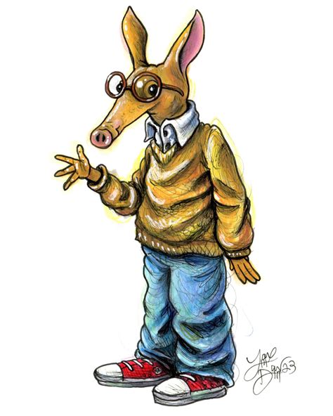 Arthur the Aardvark (art by me) : r/fanart