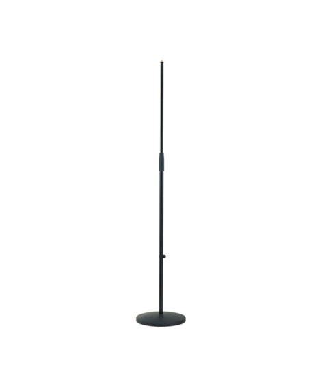 K&M Microphone Stand, Cast Iron Round Base Black Colour - Audio Shop Dubai