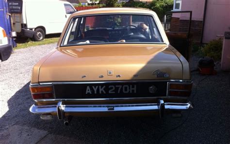 Ford Cortina 1600E Gold | Car Cave Scotland - Used Cars in Midlothian ...