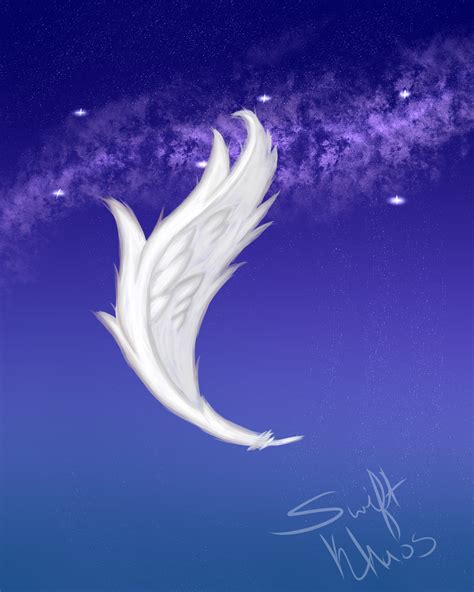 Falling Feather by SwiftKhaos on DeviantArt