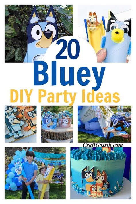 20 Bluey DIY Party Ideas You Can Make At Home – Craft Gossip