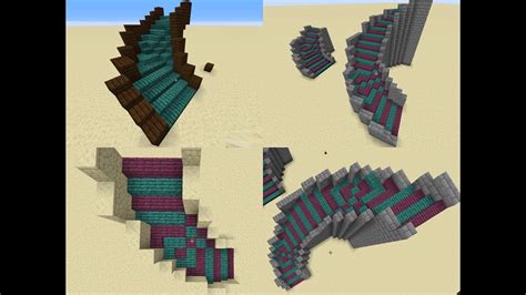 Curved Staircase Minecraft Tutorial | Minecraft staircase, Stairs ...