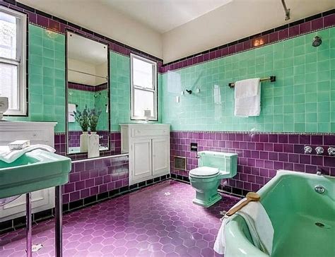 Vintage Style Retro Bathroom Design Ideas | Retro Vintage Style Fashion and Living Styles.