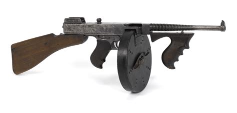 Thompson sub-machine gun, 1920 | National Museum of Ireland