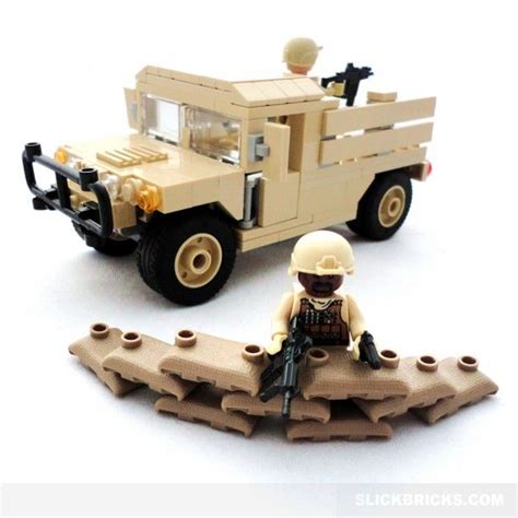 Humvee Army Transport - Lego Compatible | Lego projects, Best lego sets, Cool lego