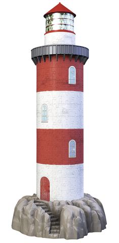 Coastal Lighthouse 3D, 216 Pieces, Ravensburger | Serious Puzzles