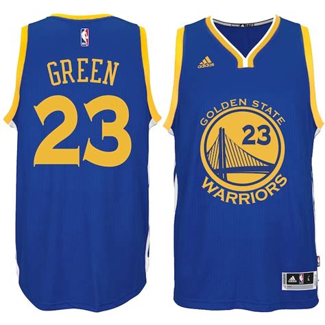 Men's Golden State Warriors Draymond Green adidas Royal Road Swingman climacool Jersey - NBA Store