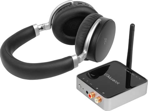 Best Buy: Aluratek Wireless Over the Ear Bluetooth Headphones and Transmitter Kit Black ABCTVKIT